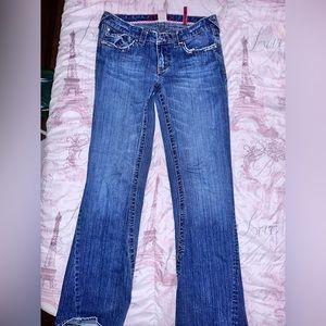 Vintage Drincy by Jessica Dimpson Women’s Boot Cut Flare -dark wash size 9